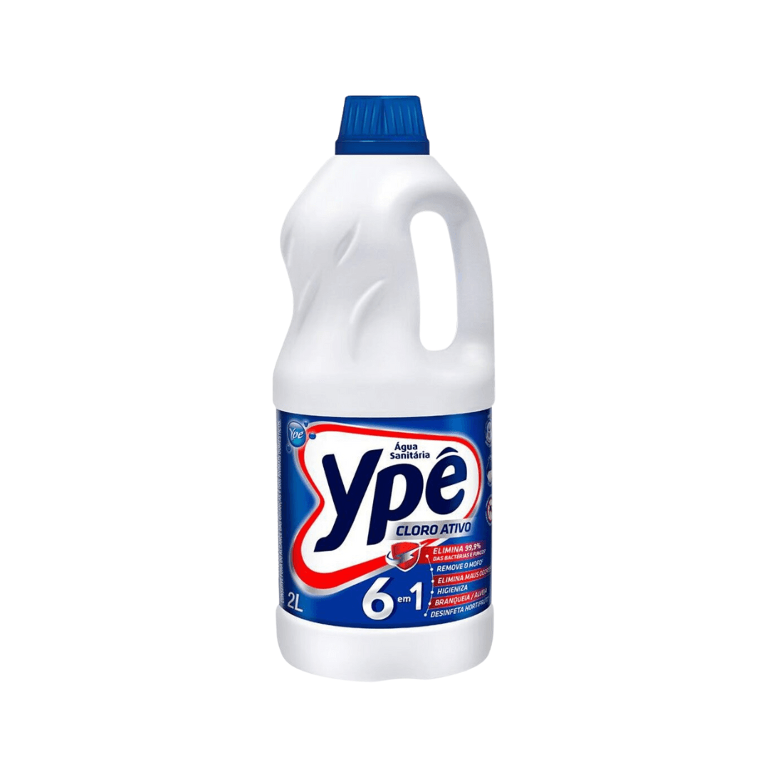 Água Sanitária Ypê 5L. Categoria Produtos de Limpeza. Subcategoria Água Sanitária. Marca Ypê. Quantidade 5L. Casa Limpa em São Paulo, Rua Apinajés 1484, Sumaré.