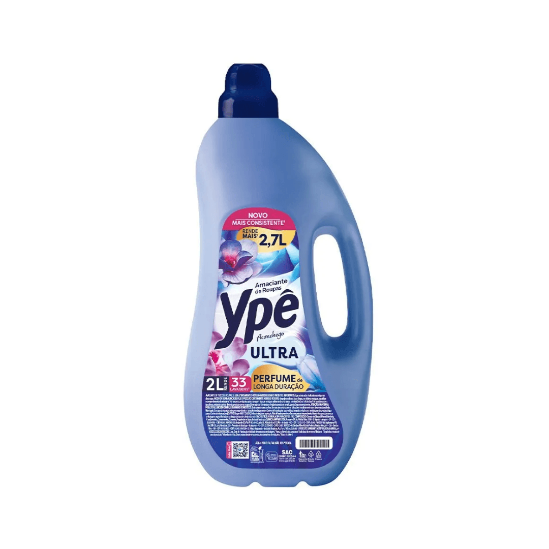 Amaciante Ypê Aconchego 2L. Categoria Produtos de Limpeza. Subcategoria Amaciante. Marca Ypê. Quantidade 2L. Casa Limpa em São Paulo, Rua Apinajés 1484, Sumaré.