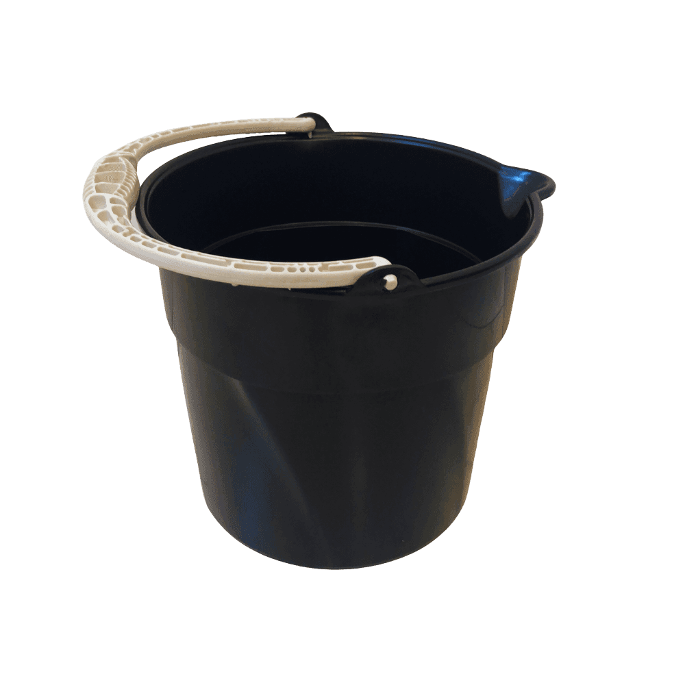 Balde com Alça Preto Agraplast 14l. Categoria Acessórios para Limpeza. Subcategoria Balde Plástico. Marca Agraplast. Quantidade 1. Casa Limpa em São Paulo, Rua Apinajés 1484, Sumaré.
