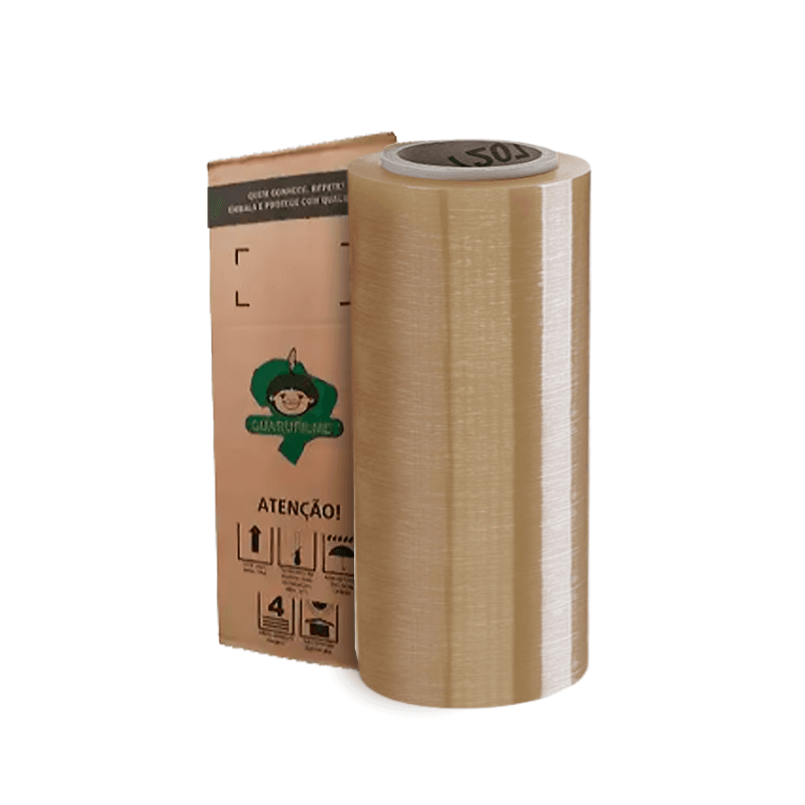 Bobina de Filme PVC 30 cm x 9 micras x 600 m Guarufilm - 1 unidade. Categoria Descartáveis e Embalagens. Subcategoria Filme PVC. Marca Guarufilm. Quantidade 1. Casa Limpa em São Paulo, Rua Apinajés 1484, Sumaré.