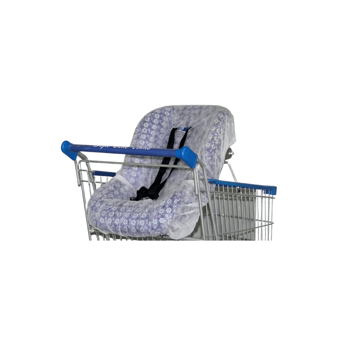 Capa Protetora Descartável para Assento de Carrinho de Supermercado. Categoria Utilidades. Subcategoria Capa Protetora. Marca Arcomed. Quantidade 1000 Unidades. Casa Limpa em São Paulo, Rua Apinajés 1484, Sumaré.