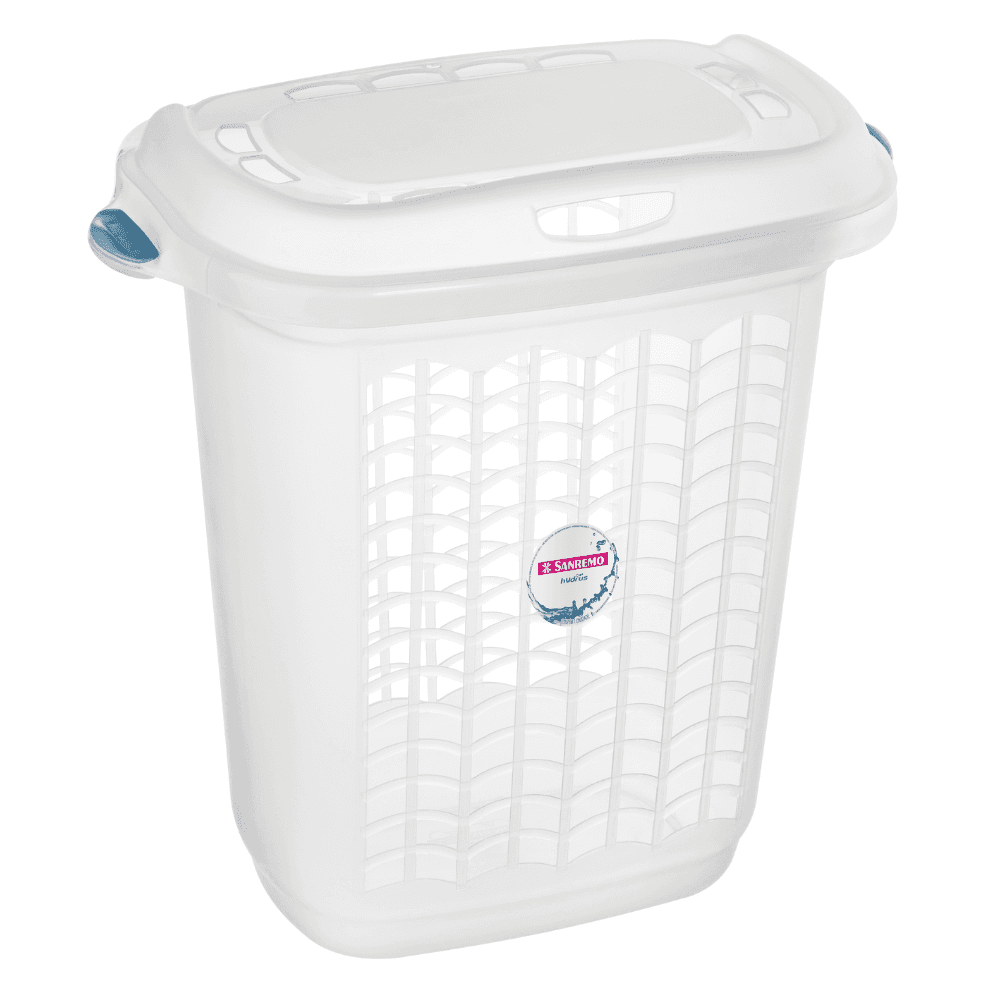 Cesto para Roupas 46,4L Sanremos Cristal. Categoria Utilidades. Subcategoria Cesto para Roupas. Marca Sanremo. Quantidade 1. Casa Limpa em São Paulo, Rua Apinajés 1484, Sumaré.