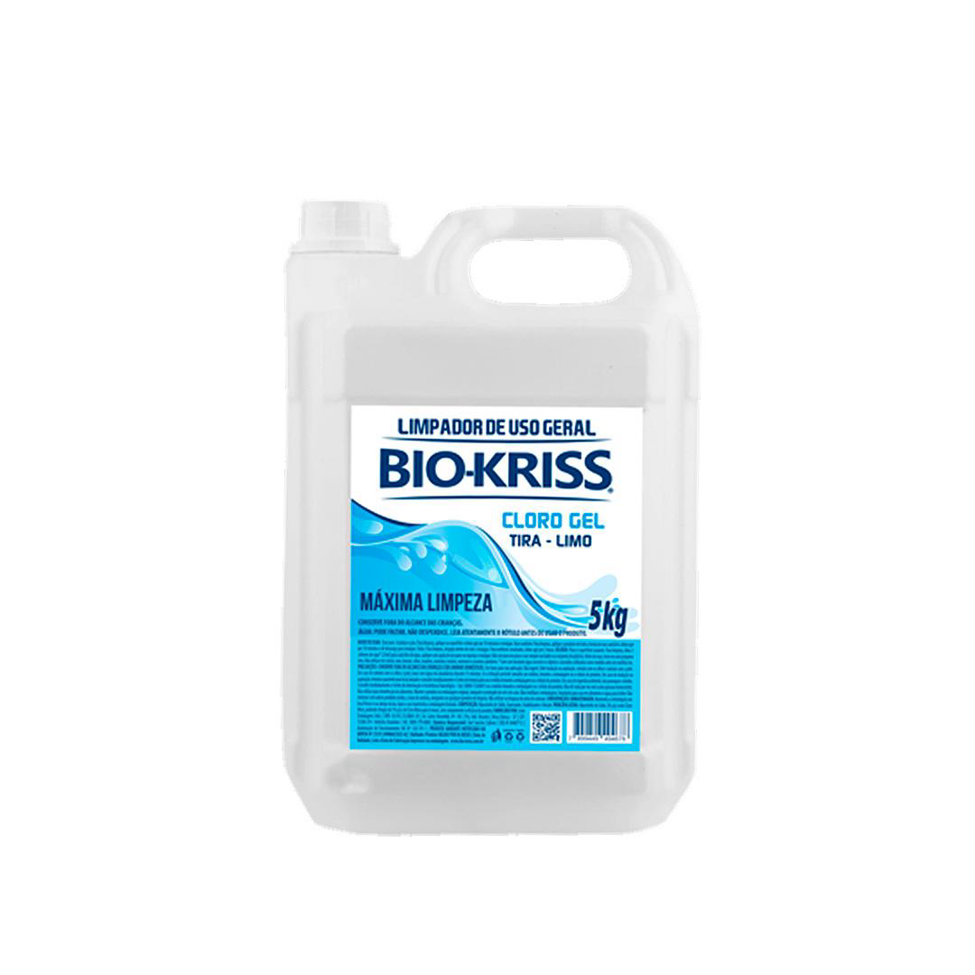 Cloro Gel Limp Bio-Kriss 5 Litros. Categoria Produtos de Limpeza. Subcategoria Cloro. Marca BioKriss. Quantidade 5 Litros . Casa Limpa em São Paulo, Rua Apinajés 1484, Sumaré.