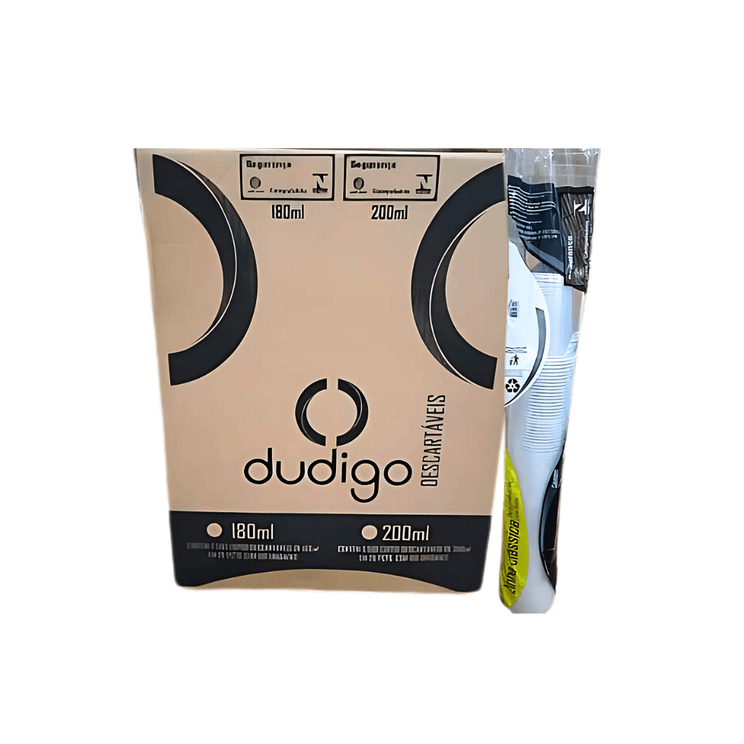 Copo 200ml Dudigo Transparente PS 25x100. Categoria Descartáveis e Embalagens. Subcategoria Copos Descartáveis. Marca Dudigo. Quantidade 2500. Casa Limpa em São Paulo, Rua Apinajés 1484, Sumaré.