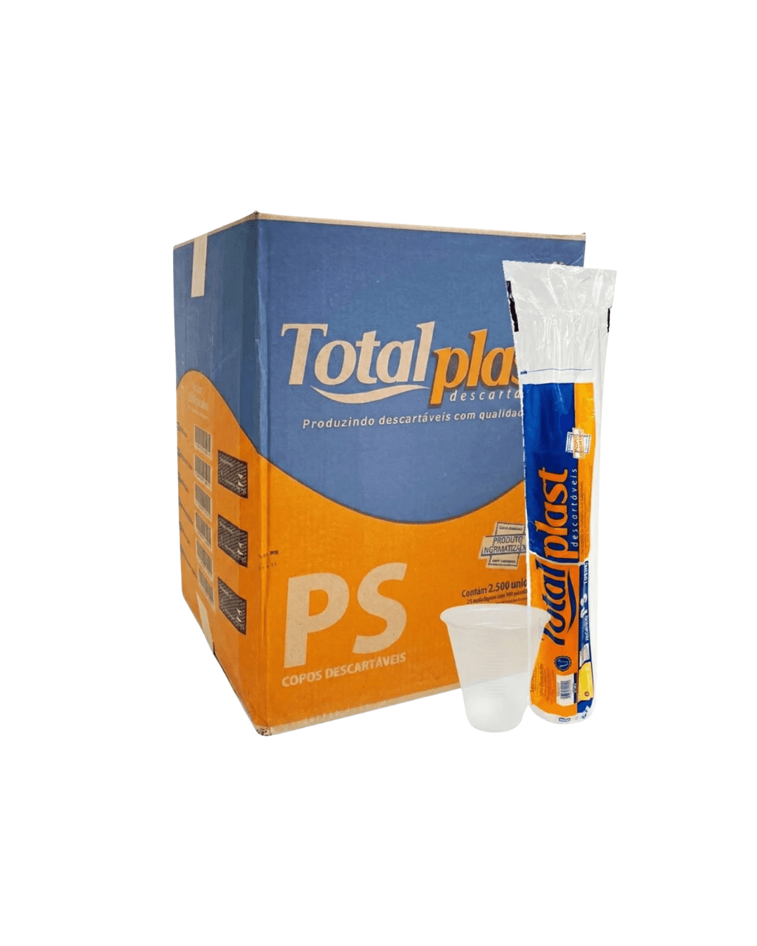Copo 300ML Branco PS TotalPlast. Categoria Descartáveis e Embalagens. Subcategoria Copos Descartáveis. Marca Totalplast. Quantidade 20x100. Casa Limpa em São Paulo, Rua Apinajés 1484, Sumaré.