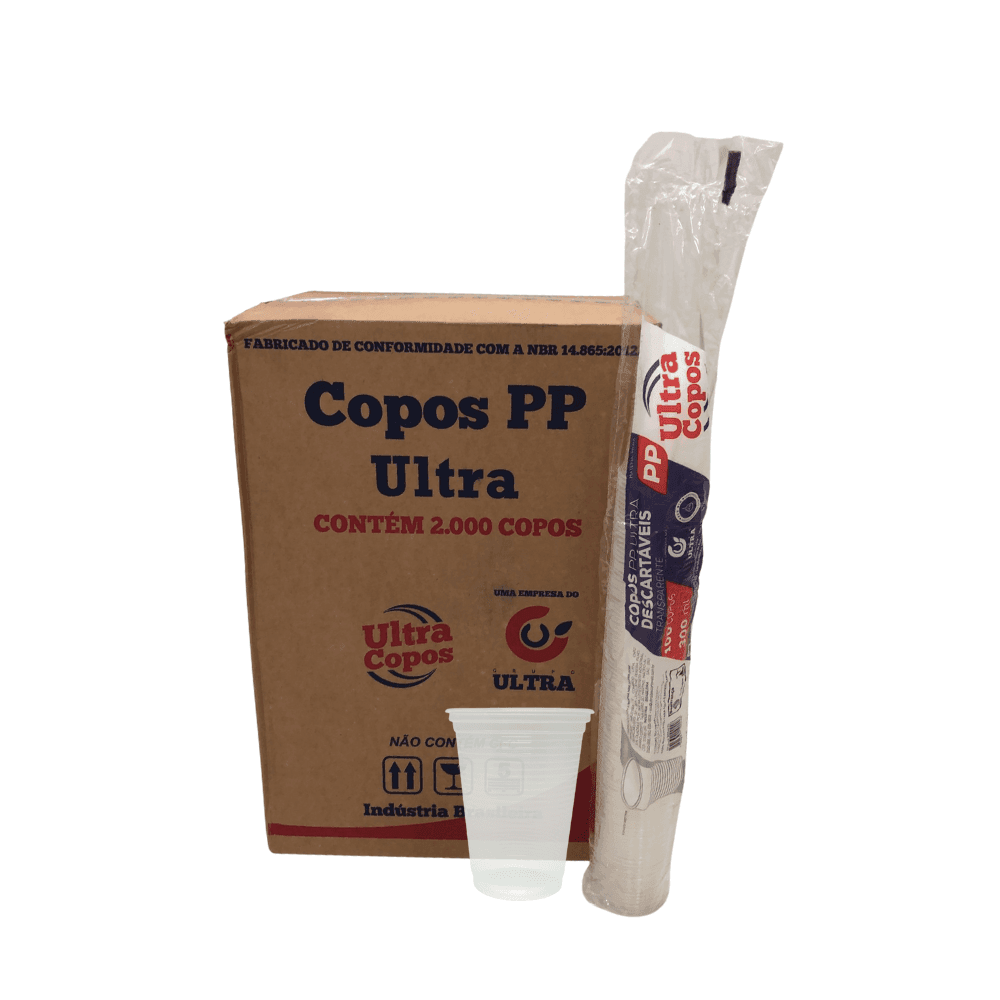 Copo 300ml PP Transparente Ultra 2.000 unidades. Categoria Descartáveis e Embalagens. Subcategoria Copos Descartáveis. Marca Ultra. Quantidade 2000. Casa Limpa em São Paulo, Rua Apinajés 1484, Sumaré.
