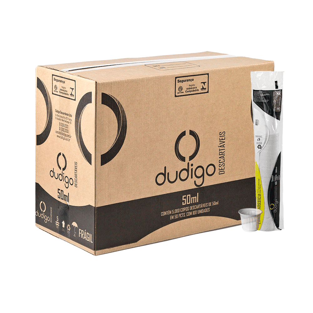 Copo 50ml Dudigo Transparente PS 5.000 unidades. Categoria Descartáveis e Embalagens. Subcategoria Copos Descartáveis. Marca Dudigo. Quantidade 5.000 unidades. Casa Limpa em São Paulo, Rua Apinajés 1484, Sumaré.