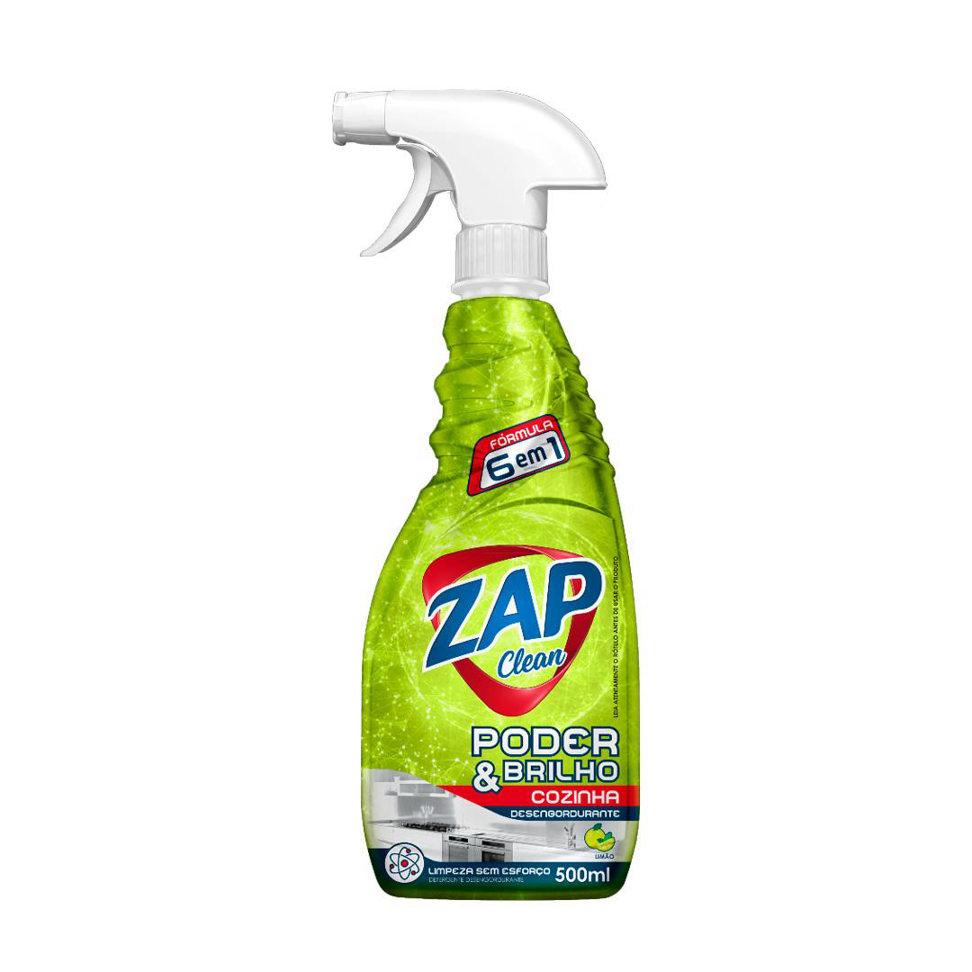 Desengordurante Limão Zap Gatilho 500ml. Categoria Produtos de Limpeza. Subcategoria Desengordurante. Marca Secar. Quantidade 500ml. Casa Limpa em São Paulo, Rua Apinajés 1484, Sumaré.