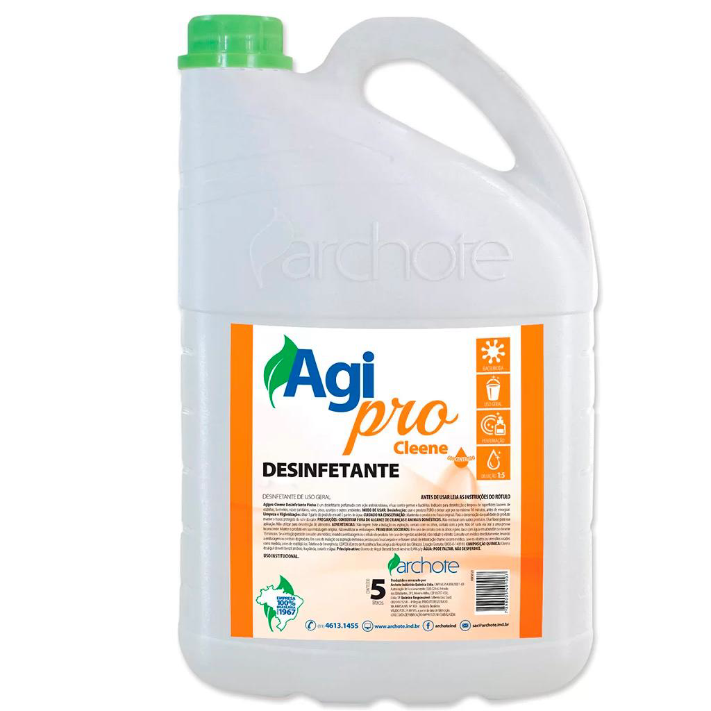 Desinfetante Concentrado Eucalipto Agipro Cleene 5L. Categoria Produtos de Limpeza. Subcategoria Desinfetantes. Marca Agipro Cleene. Quantidade 5L. Casa Limpa em São Paulo, Rua Apinajés 1484, Sumaré.