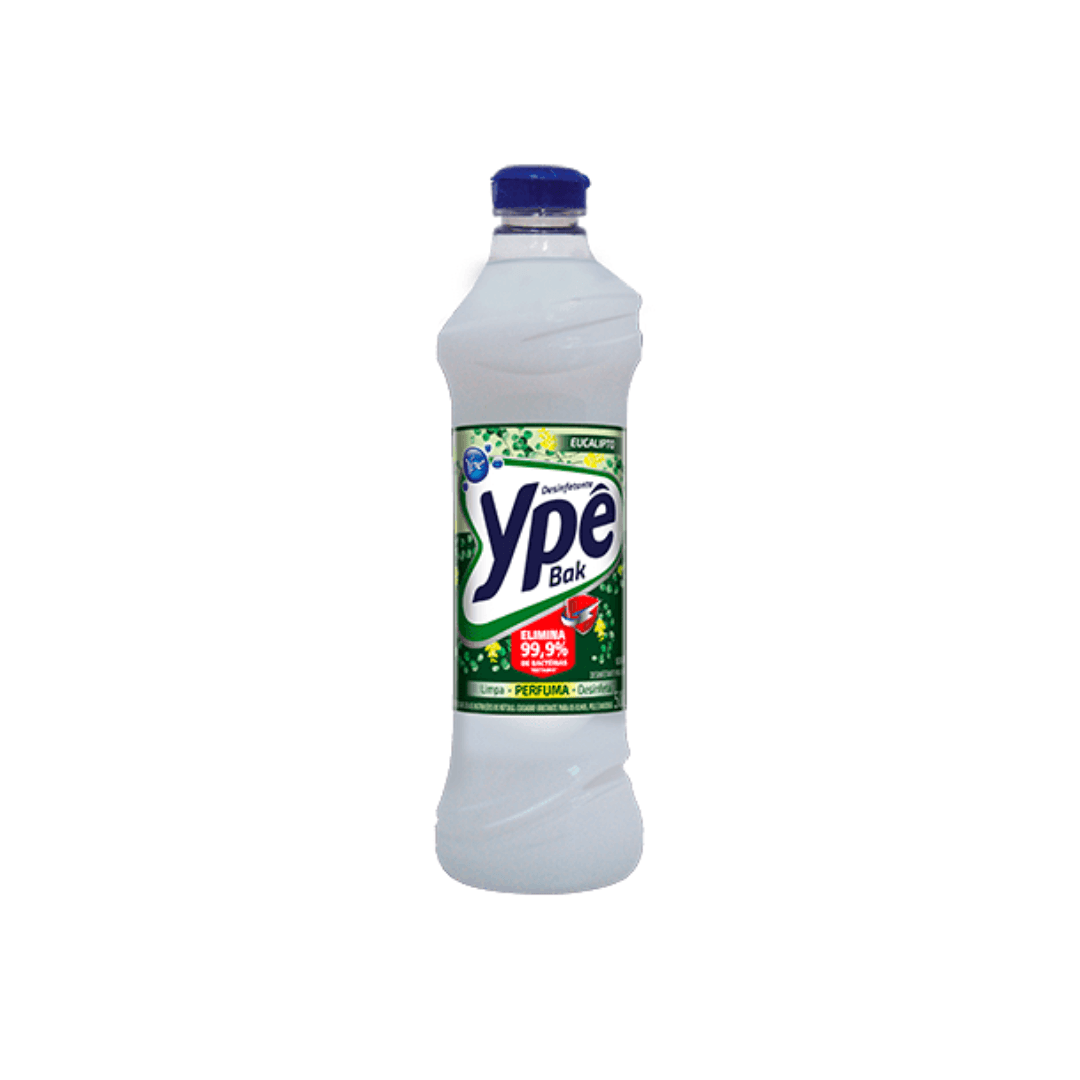 Desinfetante Eucalipto Bak Ypê 500ml. Categoria Produtos de Limpeza. Subcategoria Desinfetantes. Marca Ypê. Quantidade 500ml. Casa Limpa em São Paulo, Rua Apinajés 1484, Sumaré.