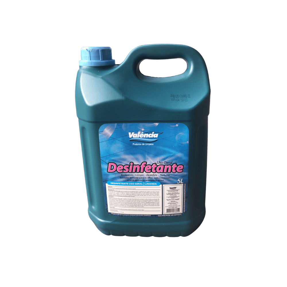 Desinfetante Floral Valência 5l. Categoria Produtos de Limpeza. Subcategoria Desinfetantes. Marca Valência. Quantidade 1. Casa Limpa em São Paulo, Rua Apinajés 1484, Sumaré.