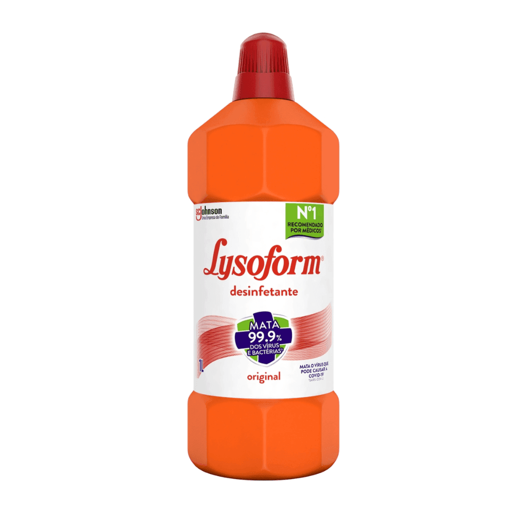 Desinfetante Lysoform Bruto 1L. Categoria Produtos de Limpeza. Subcategoria Desinfetantes. Marca Lysoform. Quantidade 1L. Casa Limpa em São Paulo, Rua Apinajés 1484, Sumaré.