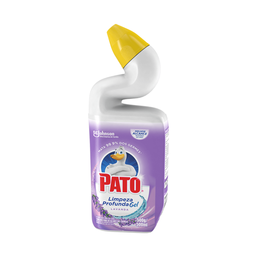Desinfetante Pato Gel Lavanda Squeeze 500ml. Categoria Produtos de Limpeza. Subcategoria Desinfetantes. Marca Pato. Quantidade 500ml. Casa Limpa em São Paulo, Rua Apinajés 1484, Sumaré.