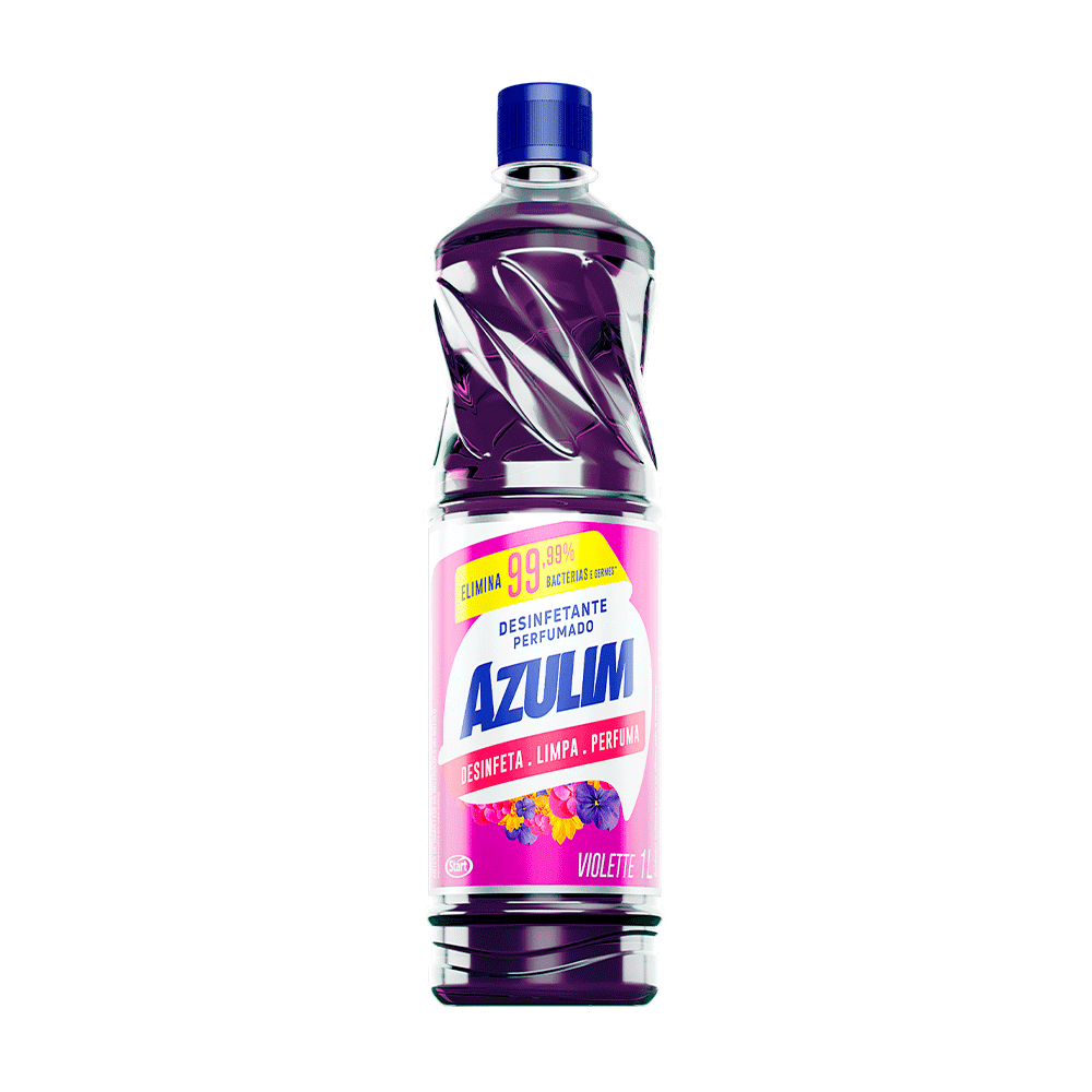 Desinfetante Violette Azulim Start 1L. Categoria Produtos de Limpeza. Subcategoria Desinfetantes. Marca Azulim. Quantidade 1L. Casa Limpa em São Paulo, Rua Apinajés 1484, Sumaré.