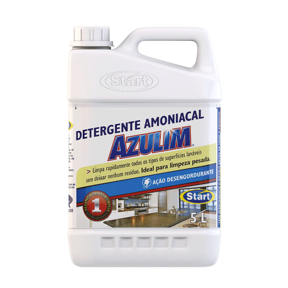 Detergente Amoniacal Azulim. Categoria Produtos de Limpeza. Subcategoria Detergentes. Marca Azulim. Quantidade 5L. Casa Limpa em São Paulo, Rua Apinajés 1484, Sumaré.