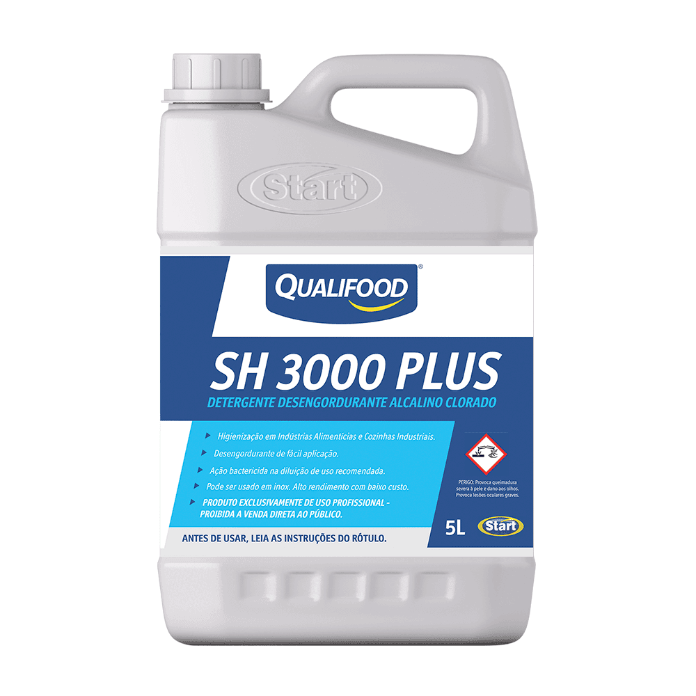 Detergente Concentrado SH 3.000 Plus Qualifood Start 5L. Categoria Produtos de Limpeza. Subcategoria Detergentes. Marca Azulim. Quantidade 5L. Casa Limpa em São Paulo, Rua Apinajés 1484, Sumaré.