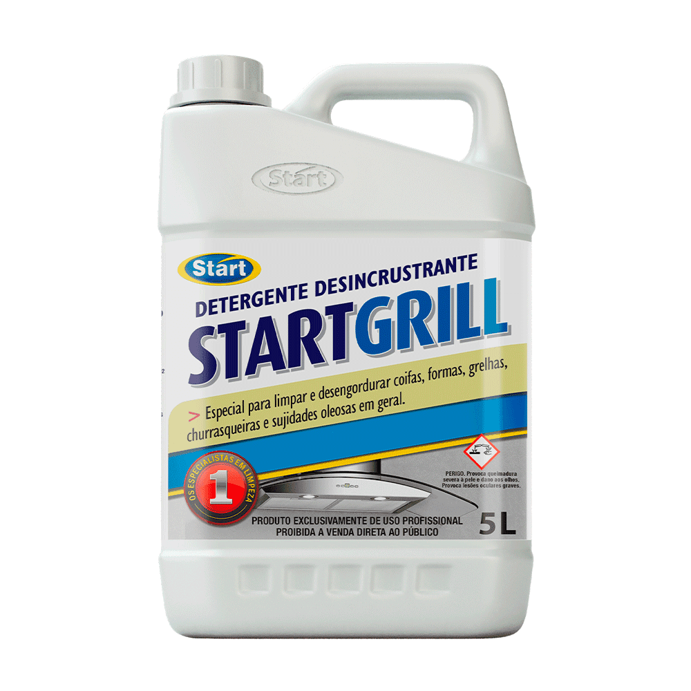Detergente Desincrustante Concentrado Startgrill 5L. Categoria Produtos de Limpeza. Subcategoria Detergentes. Marca Azulim. Quantidade 5L. Casa Limpa em São Paulo, Rua Apinajés 1484, Sumaré.