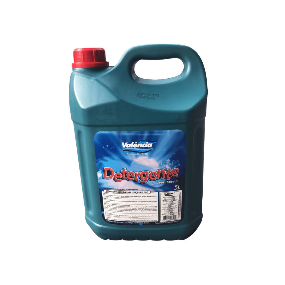 Detergente Neutro Superativ Valência 5l. Categoria Produtos de Limpeza. Subcategoria Detergentes. Marca Valência. Quantidade 1. Casa Limpa em São Paulo, Rua Apinajés 1484, Sumaré.