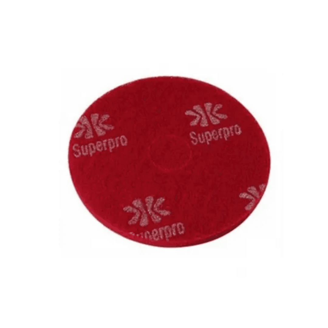 Disco Vermelho Superpro Restaurador 380. Categoria Acessórios para Limpeza. Subcategoria Comércio e Indústria . Marca Super Pro. Quantidade 380mm. Casa Limpa em São Paulo, Rua Apinajés 1484, Sumaré.