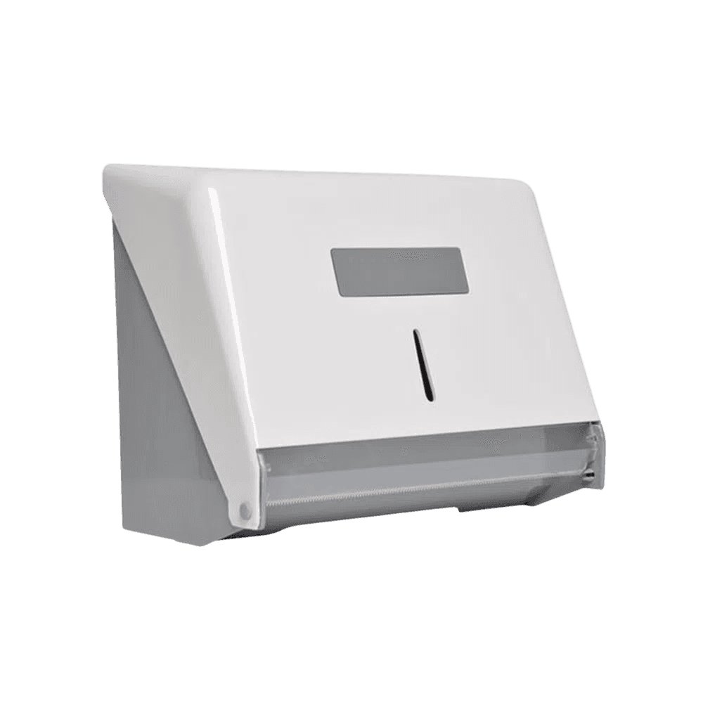 Dispender Toalheiro Para Papel Bobina e Interfolha 2 dobras Branco/Cinza N8 JSN. Categoria Comércio e Indústria. Subcategoria Dispenser para Papel. Marca JSN. Quantidade 1. Casa Limpa em São Paulo, Rua Apinajés 1484, Sumaré.