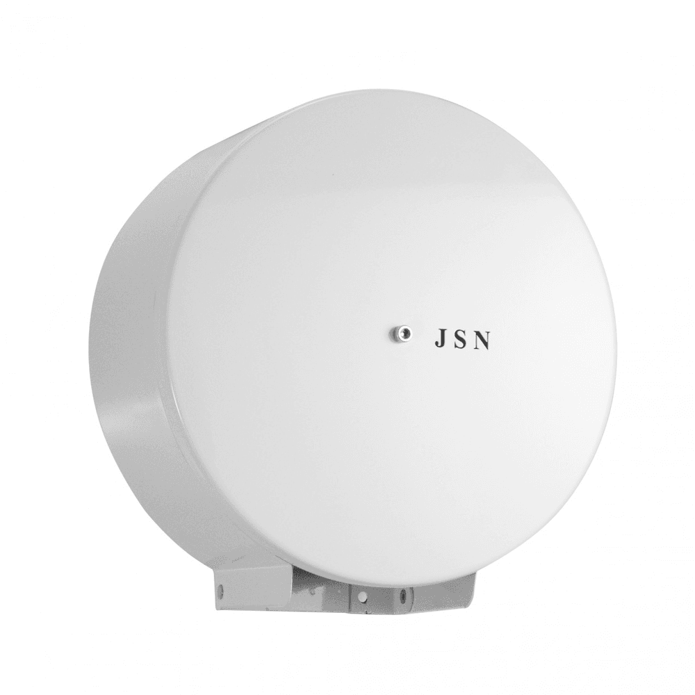 Dispenser para Papel Rolão de 300/400m esmaltado N5E JSN. Categoria Comércio e Indústria. Subcategoria Dispenser para Papel. Marca JSN. Quantidade 1. Casa Limpa em São Paulo, Rua Apinajés 1484, Sumaré.