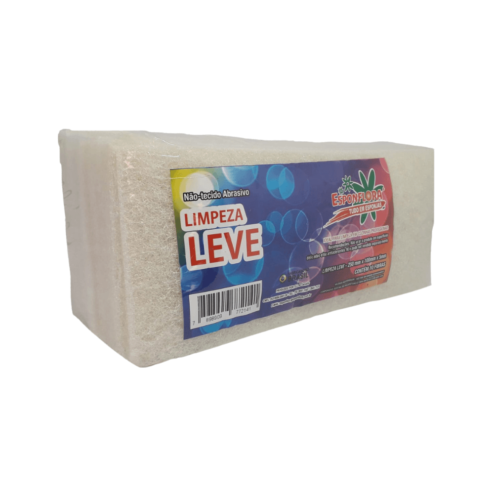 Fibra de Uso Leve Esponflora - 10 unidades. Categoria Acessórios para Limpeza. Subcategoria Fibras para limpeza. Marca Esponflora. Quantidade 10 Unidades. Casa Limpa em São Paulo, Rua Apinajés 1484, Sumaré.