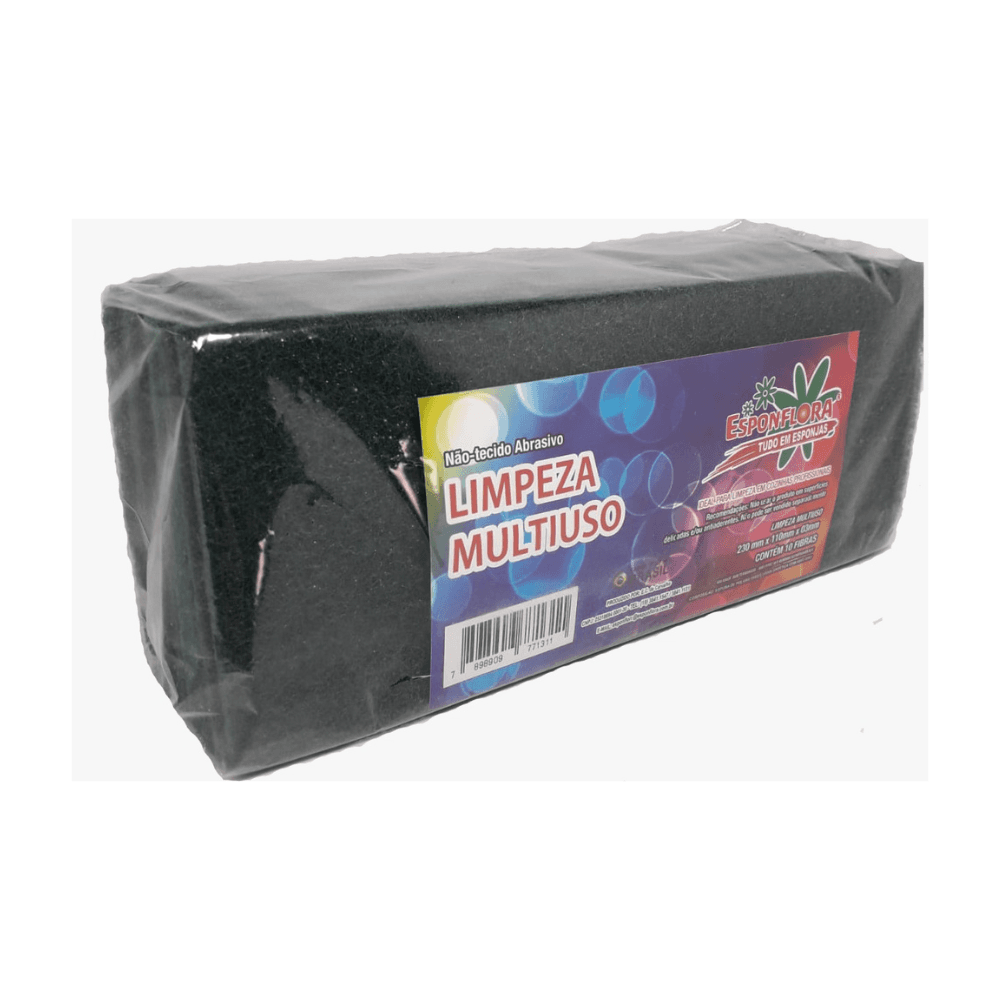 Fibra para Limpeza Multiuso Esponflora. Categoria Acessórios para Limpeza. Subcategoria Fibras para limpeza. Marca Esponflora. Quantidade 10 unidades. Casa Limpa em São Paulo, Rua Apinajés 1484, Sumaré.