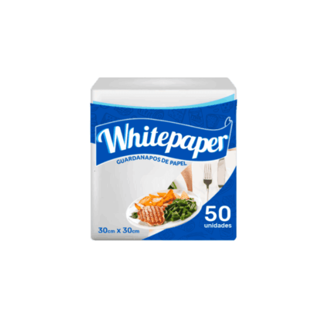 Guardanapo Folha Simples 30x30cm White Paper 3.000 folhas. Categoria Papéis. Subcategoria Guardanapo. Marca White Paper. Quantidade 60x50. Casa Limpa em São Paulo, Rua Apinajés 1484, Sumaré.