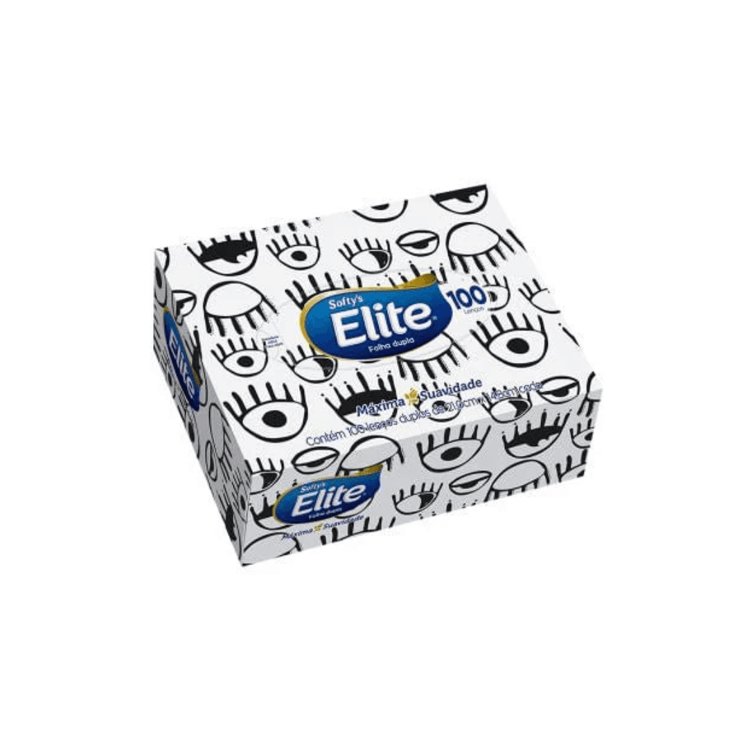 Lenço de Papel 21x14,8 Elite Softys Teen Com 100 Unidades - Embalagens Sortidas. Categoria Higiene e Cuidados. Subcategoria Lenços. Marca Elite. Quantidade 100 Unidades. Casa Limpa em São Paulo, Rua Apinajés 1484, Sumaré.