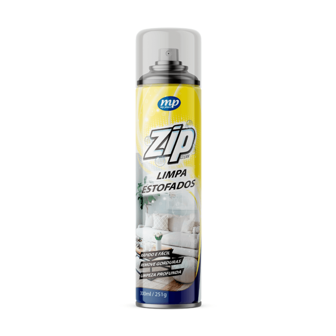 Limpa Estofados Spray 300ml Zip. Categoria Produtos de Limpeza. Subcategoria Novidades Limpeza. Marca Zip. Quantidade 300ml. Casa Limpa em São Paulo, Rua Apinajés 1484, Sumaré.