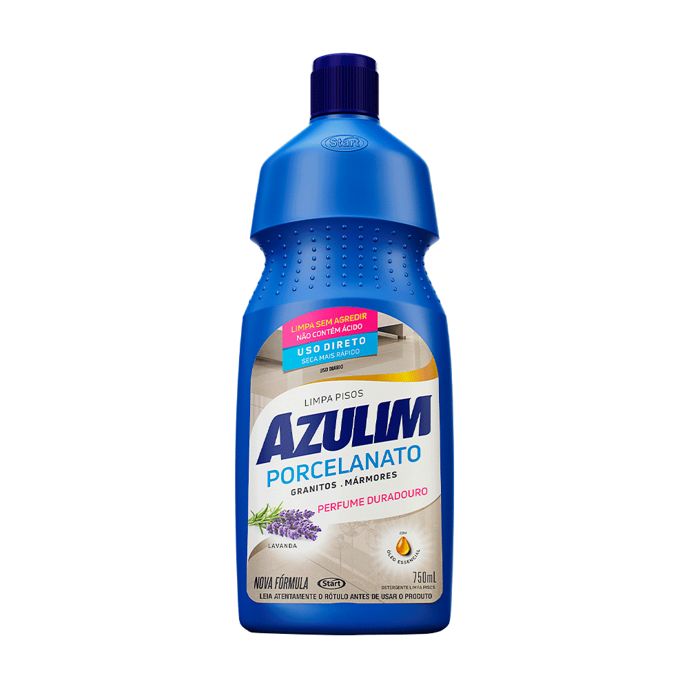 Limpa Porcelanato Azulim Lavanda 750ml. Categoria Produtos de Limpeza. Subcategoria Limpadores para Piso. Marca Azulim. Quantidade 750ml. Casa Limpa em São Paulo, Rua Apinajés 1484, Sumaré.