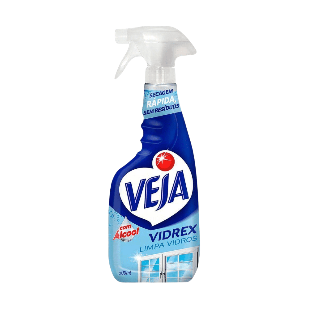 Limpa Vidros Vidrex Pulverizador Veja 500ml. Categoria Produtos de Limpeza. Subcategoria Limpa Vidro. Marca Veja. Quantidade 500ml. Casa Limpa em São Paulo, Rua Apinajés 1484, Sumaré.