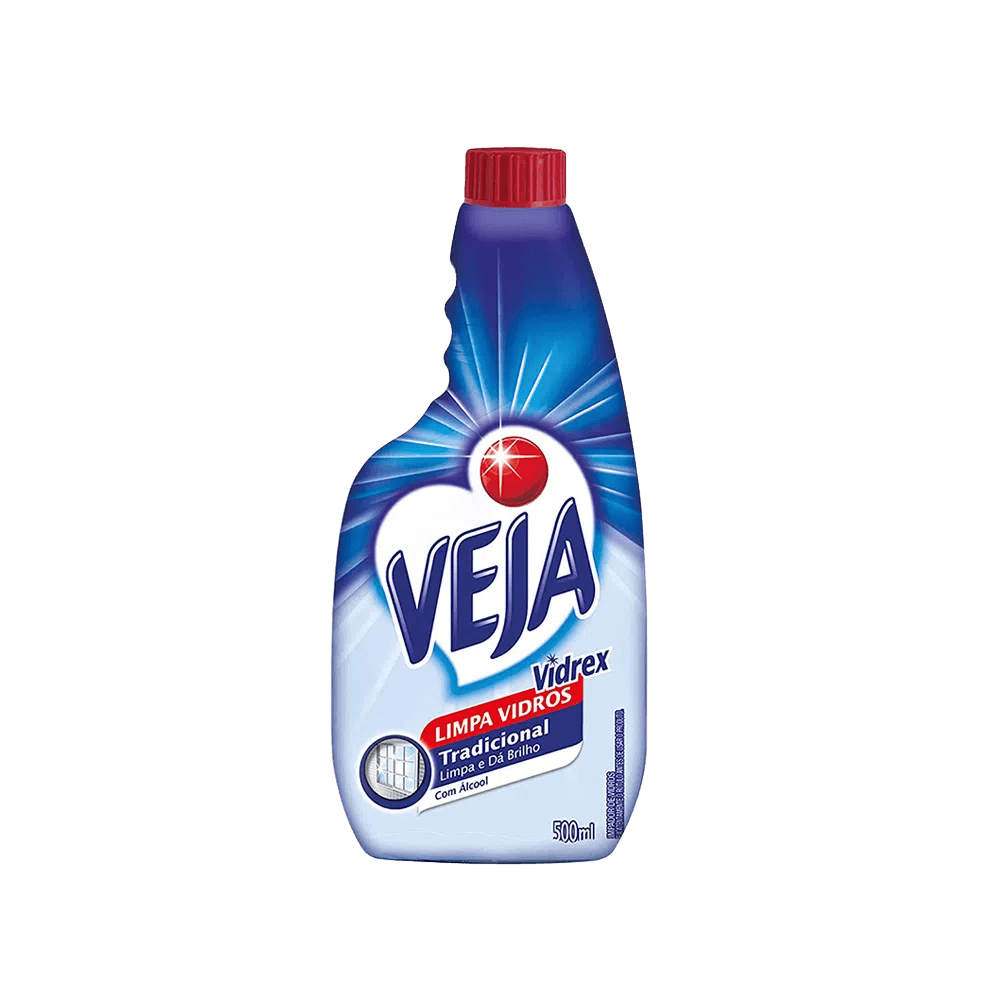 Limpa Vidros Vidrex Refil Veja 500ml. Categoria Produtos de Limpeza. Subcategoria Limpa Vidro. Marca Veja. Quantidade 1. Casa Limpa em São Paulo, Rua Apinajés 1484, Sumaré.