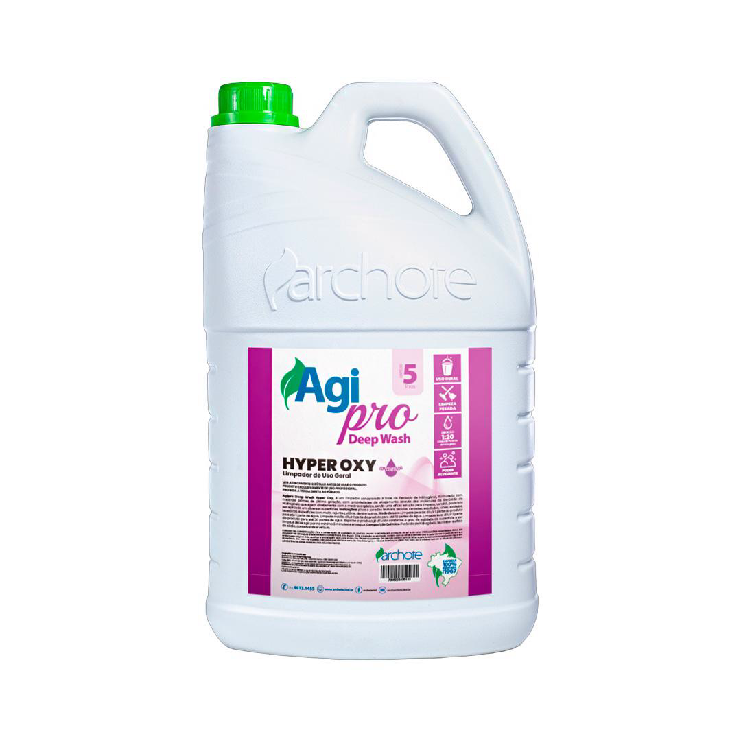 Limpador Geral Hyper Oxy Deep Wash Agi Pro 5 Litros. Categoria Produtos de Limpeza. Subcategoria Limpador Multiuso. Marca Agipro Deep Wash. Quantidade 5L. Casa Limpa em São Paulo, Rua Apinajés 1484, Sumaré.