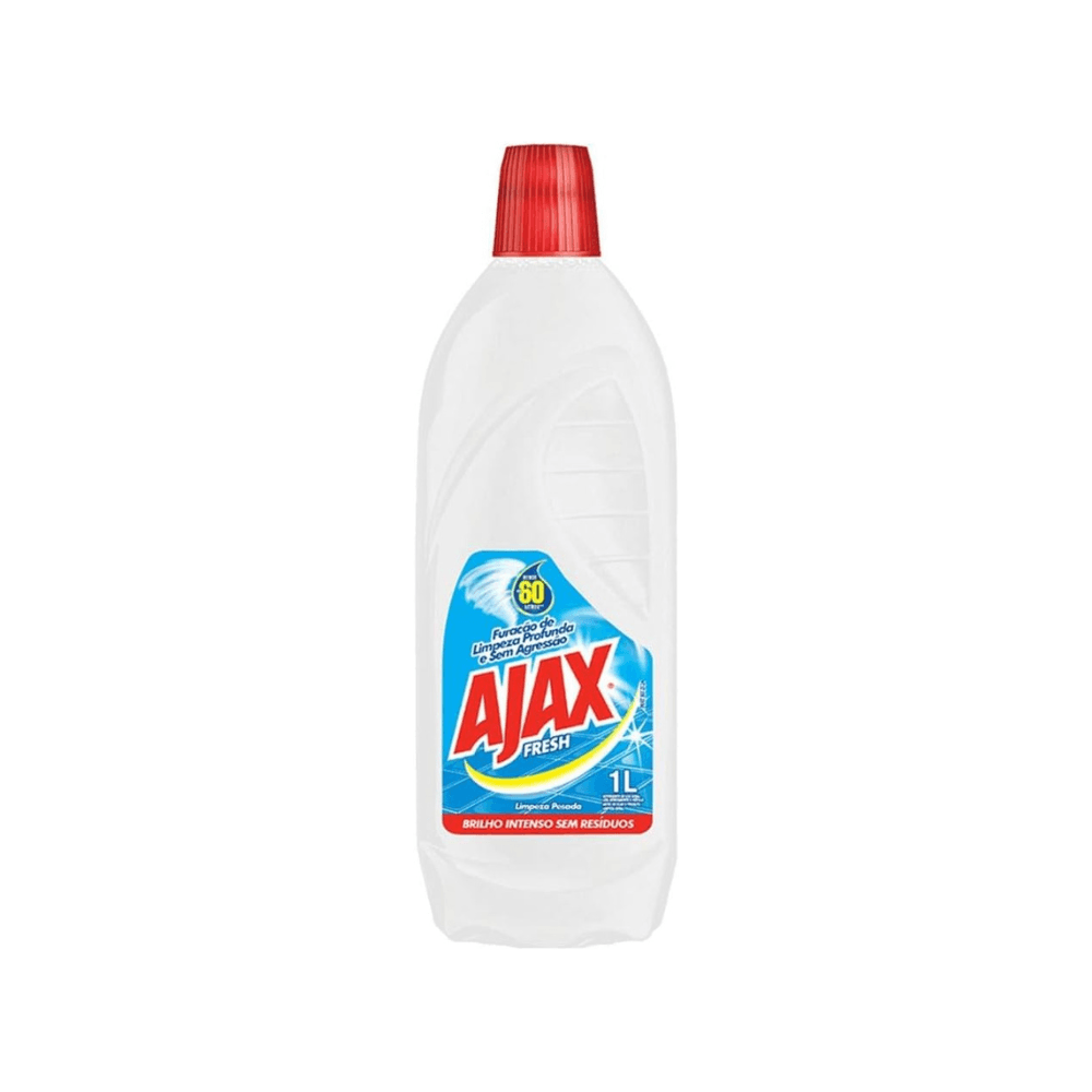 Limpador Multiuso Fresh Limpeza Pesada Ajax 1 L. Categoria Produtos de Limpeza. Subcategoria Limpador Multiuso. Marca Ajax. Quantidade 1L. Casa Limpa em São Paulo, Rua Apinajés 1484, Sumaré.