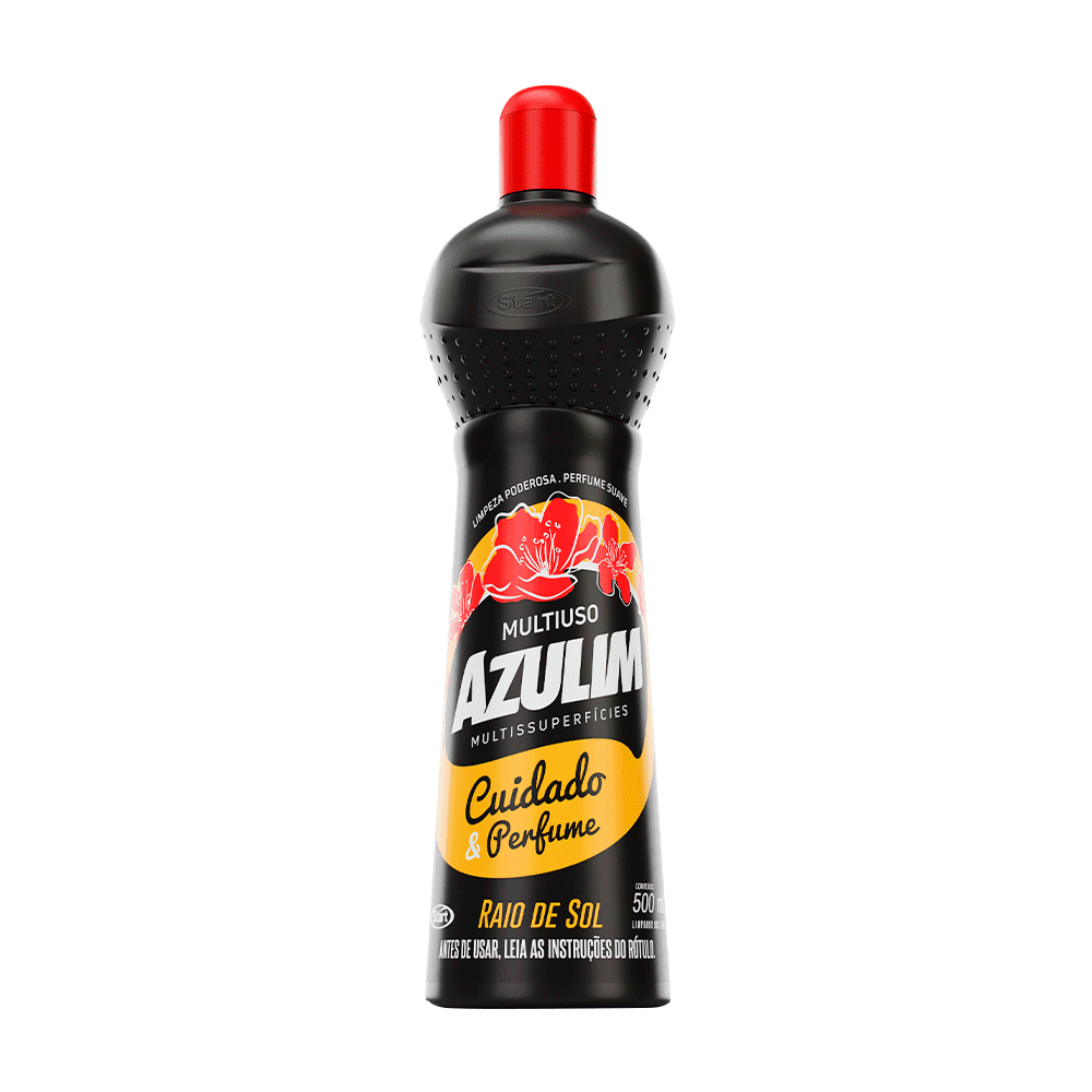 Limpador Multiuso Raio de Sol Azulim 500ml. Categoria Produtos de Limpeza. Subcategoria Limpador Multiuso. Marca Azulim. Quantidade 500ml. Casa Limpa em São Paulo, Rua Apinajés 1484, Sumaré.