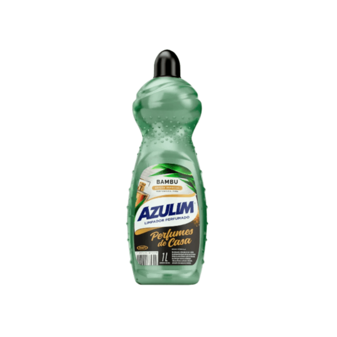 Limpador Perfumado Bambu Azulim 1L. Categoria Produtos de Limpeza. Subcategoria Limpador Perfumado. Marca Azulim. Quantidade 1L. Casa Limpa em São Paulo, Rua Apinajés 1484, Sumaré.