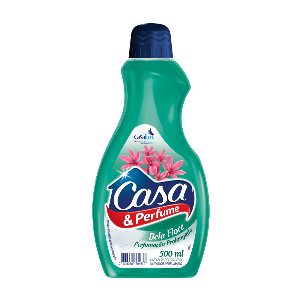 Limpador Perfumado Bela Flore Casa & Perfume 500ml. Categoria Produtos de Limpeza. Subcategoria Limpador Perfumado. Marca Casakm. Quantidade 500ml. Casa Limpa em São Paulo, Rua Apinajés 1484, Sumaré.