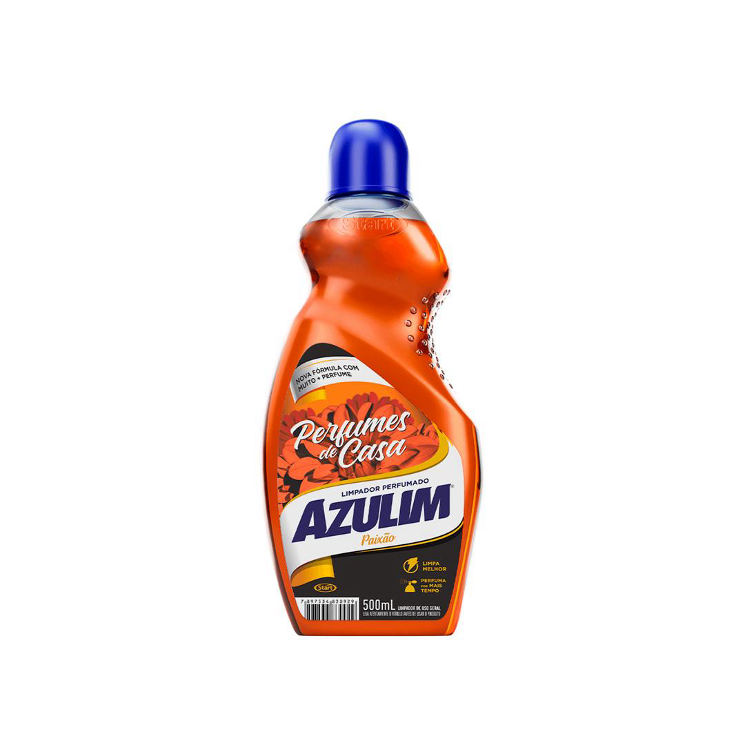Limpador Perfumado Paixão Azulim 500ml. Categoria Produtos de Limpeza. Subcategoria Limpador Perfumado. Marca Azulim. Quantidade 500ml. Casa Limpa em São Paulo, Rua Apinajés 1484, Sumaré.