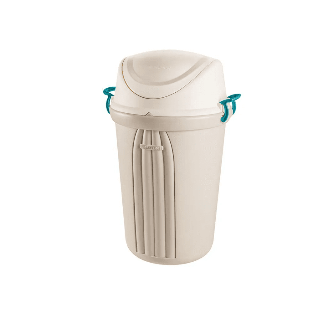 Lixeira 103L Redonda Basculante Bege Sanremo 292. Categoria Comércio e Indústria. Subcategoria Comércio e Indústria . Marca Sanremo. Quantidade 1. Casa Limpa em São Paulo, Rua Apinajés 1484, Sumaré.