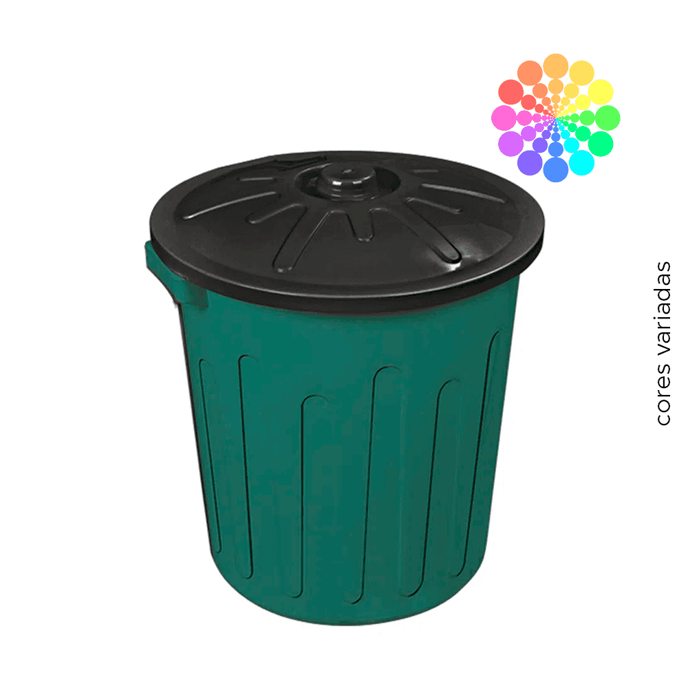 Lixeira 30L Com Tampa Cores Diversas Arqplast. Categoria Comércio e Indústria. Subcategoria Lixeiras. Marca Arqplast. Quantidade 1. Casa Limpa em São Paulo, Rua Apinajés 1484, Sumaré.
