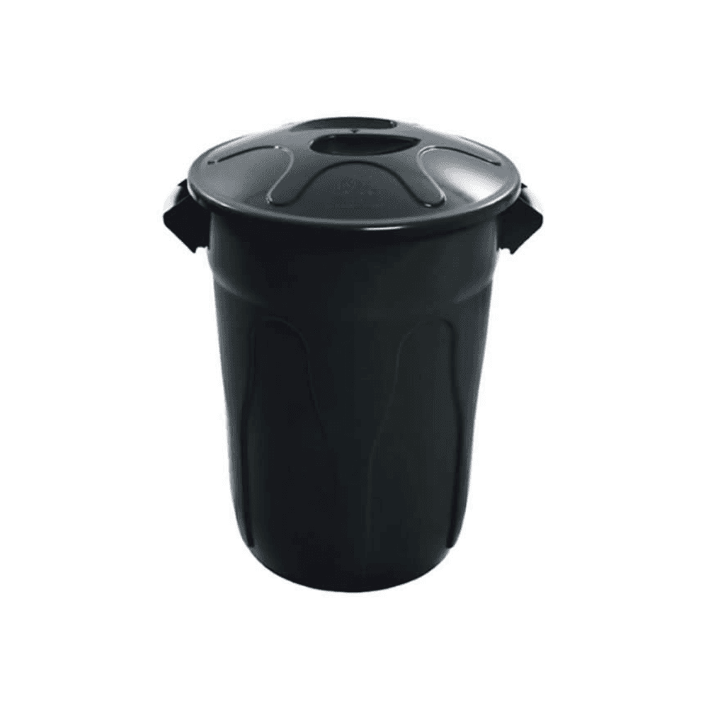 Lixeira 60L Preta Redonda Com Tampa JSN CR60P. Categoria Comércio e Indústria. Subcategoria Lixeiras. Marca JSN. Quantidade 1. Casa Limpa em São Paulo, Rua Apinajés 1484, Sumaré.