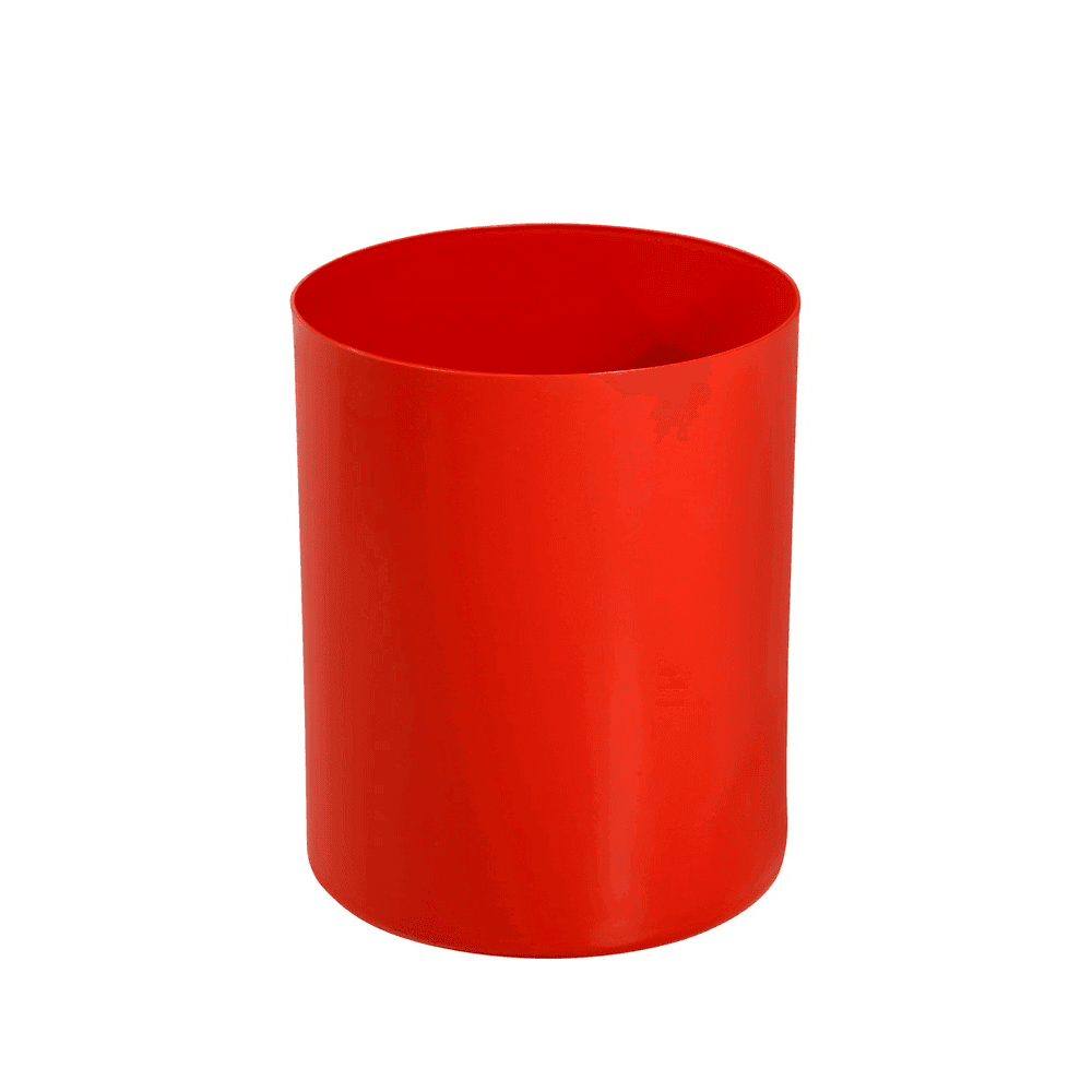 Lixeira Redonda 12L Vermelha sem Tampa JSN. Categoria Comércio e Indústria. Subcategoria Lixeiras. Marca JSN. Quantidade 1. Casa Limpa em São Paulo, Rua Apinajés 1484, Sumaré.