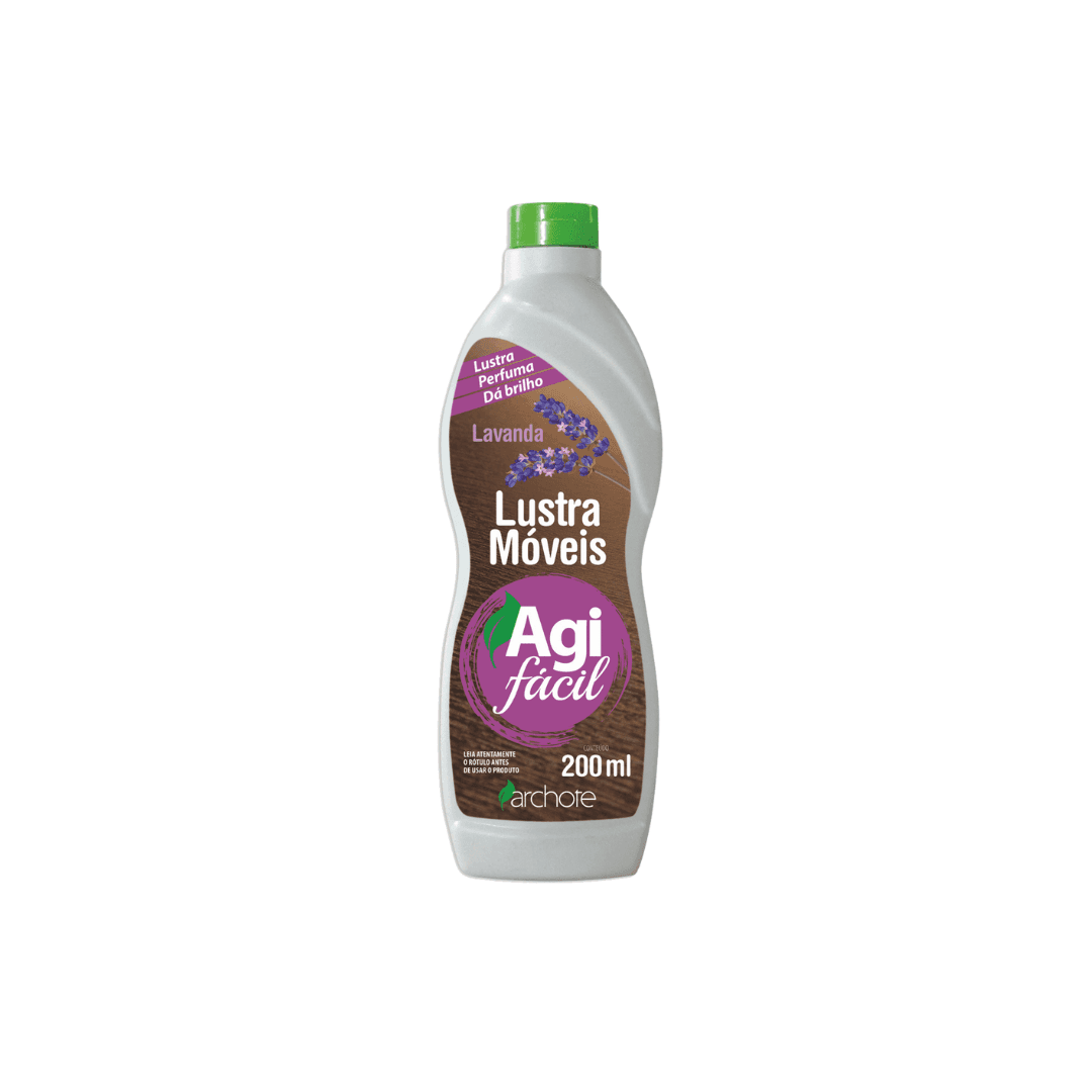 Lustra Móveis Lavanda Agi Fácil 200ml. Categoria Produtos de Limpeza. Subcategoria Lustra Móveis. Marca Agifácil. Quantidade 200ml . Casa Limpa em São Paulo, Rua Apinajés 1484, Sumaré.