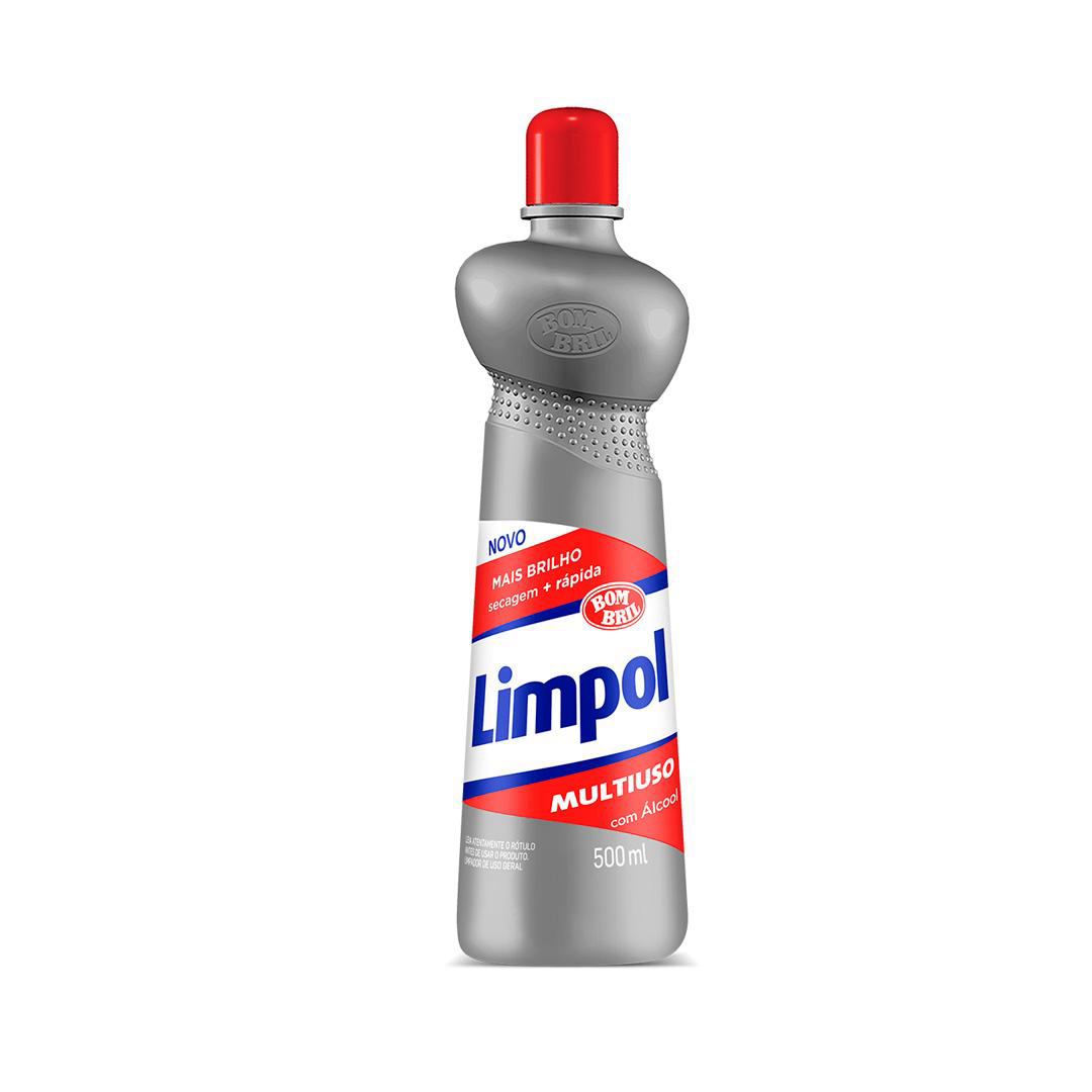 Multiuso com Álcool Limpol 500ml. Categoria Produtos de Limpeza. Subcategoria Limpador Multiuso. Marca Limpol. Quantidade 500ml. Casa Limpa em São Paulo, Rua Apinajés 1484, Sumaré.