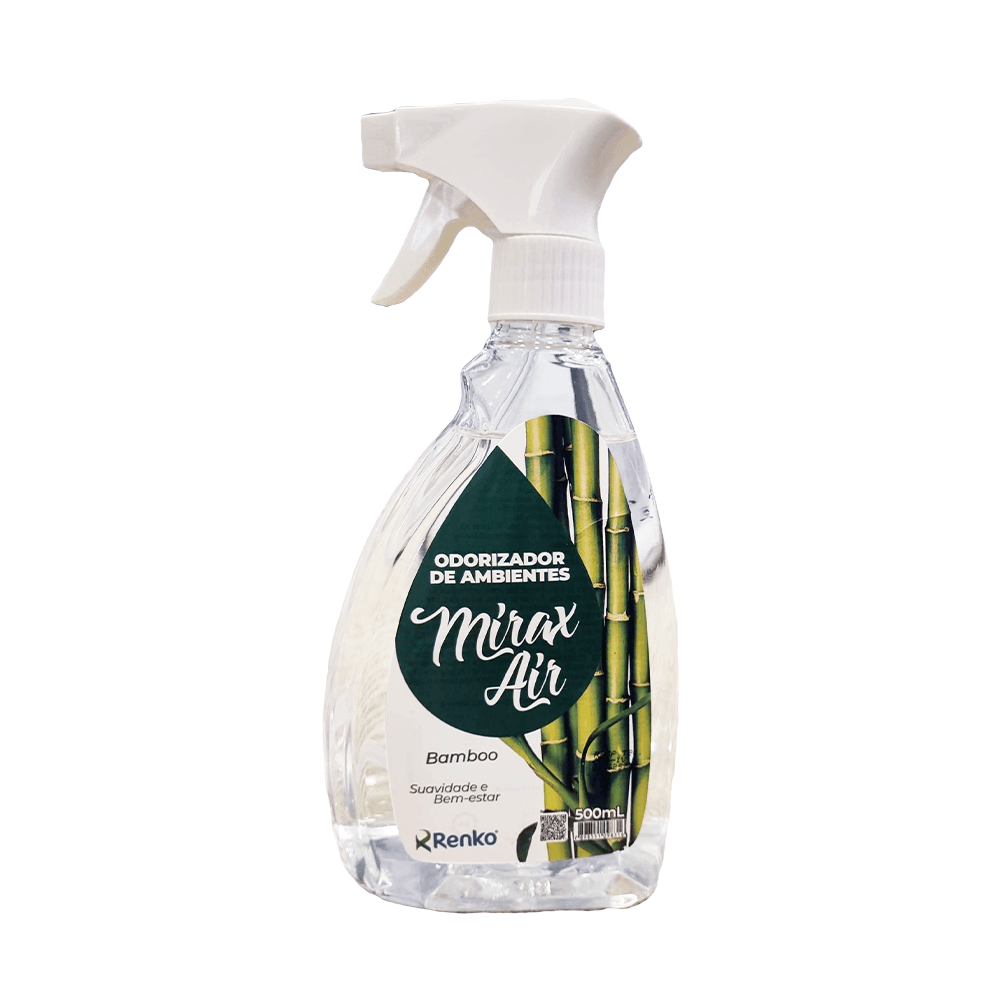 Odorizador Ambiente Bamboo Mirax Air 500ml. Categoria Produtos de Limpeza. Subcategoria Odorizador de ambiente. Marca Mirax Air. Quantidade 500ml. Casa Limpa em São Paulo, Rua Apinajés 1484, Sumaré.