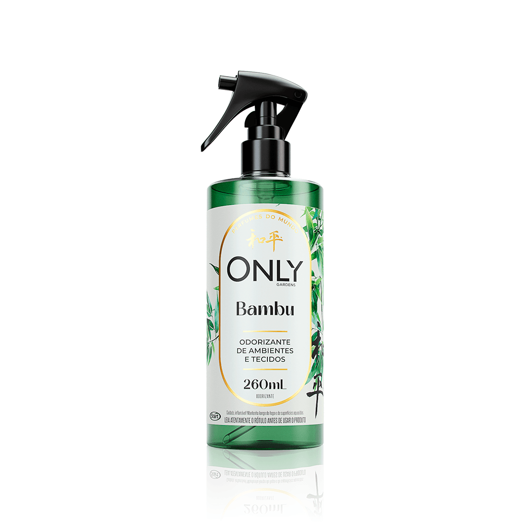 Odorizador de Ambiente 260ml Bambu Only. Categoria Produtos de Limpeza. Subcategoria Odorizador de ambiente. Marca Only. Quantidade 260ml . Casa Limpa em São Paulo, Rua Apinajés 1484, Sumaré.