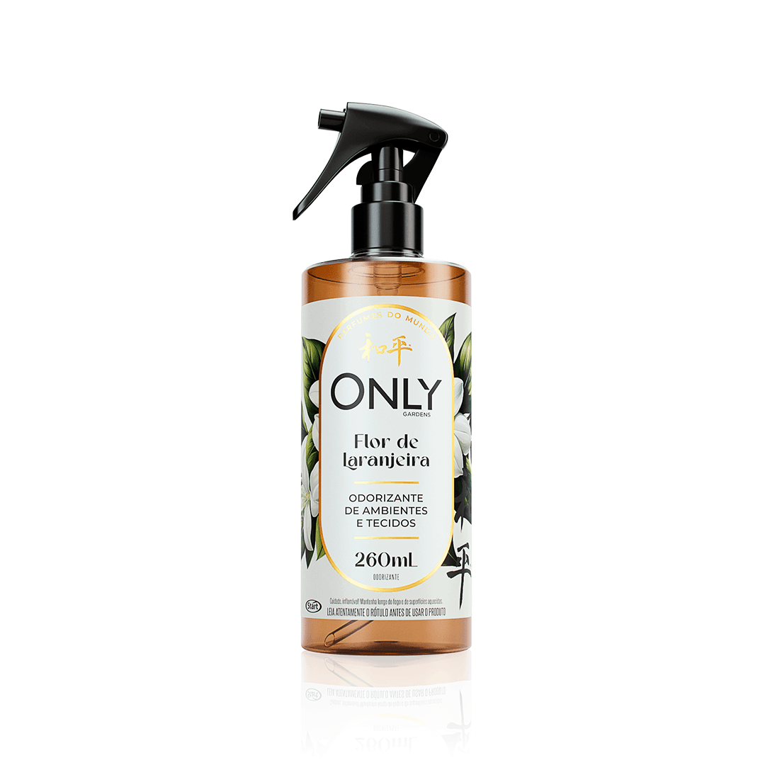 Odorizador de Ambiente 260ml Flor de Laranjeira Only. Categoria Produtos de Limpeza. Subcategoria Odorizador de ambiente. Marca Only. Quantidade 260ml. Casa Limpa em São Paulo, Rua Apinajés 1484, Sumaré.