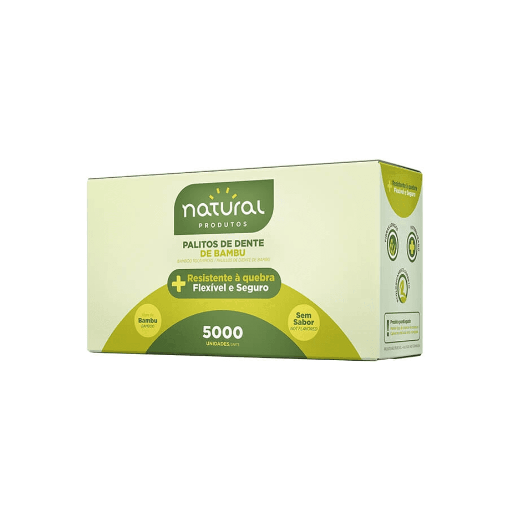 Palito de Dente de Bambu Natural 5.000 palitos. Categoria Descartáveis e Embalagens. Subcategoria Espetos e Palitos. Marca Natural. Quantidade 5.000 Palitos. Casa Limpa em São Paulo, Rua Apinajés 1484, Sumaré.