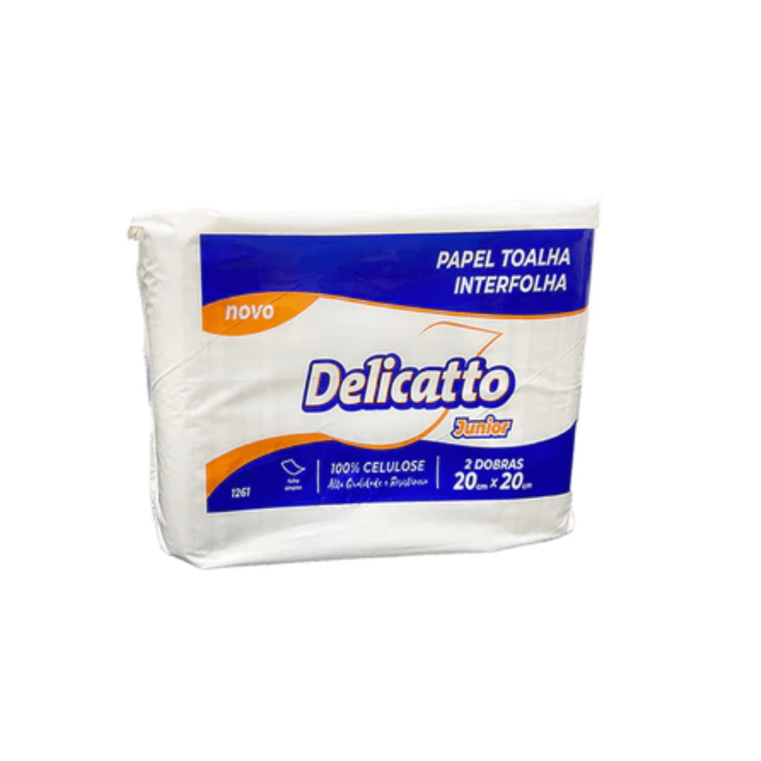 Papel Interfolha 2 Dobras Folha Simples 100% Celulose Delicatto Junior. Categoria Papéis. Subcategoria Papel Interfolha. Marca Delicatto. Quantidade 20g. Casa Limpa em São Paulo, Rua Apinajés 1484, Sumaré.